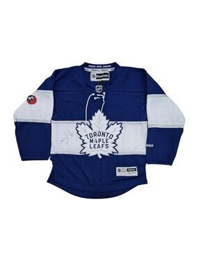Reebok Toronto Maple Leafs Youth S/M Signed NHL Jersey